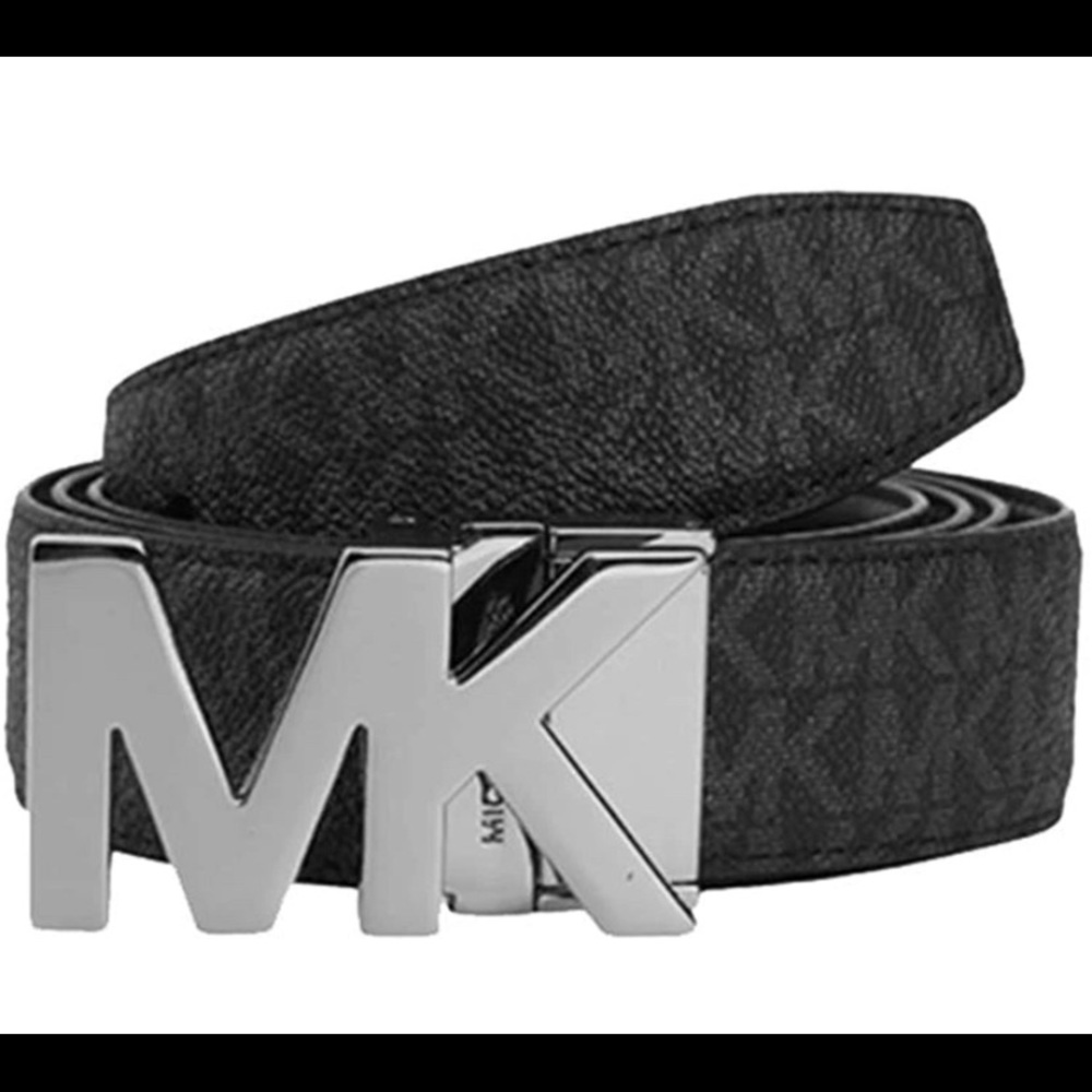 Unisex Micheal Kors Reversible Leather Belt